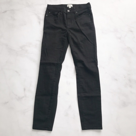 Never Worn J. Crew 8" Rise Toothpick Jean in Black Size 27 - Picture 2 of 8